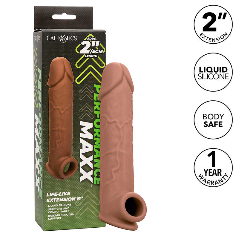 Performance Maxx 8" Life-Like Brown Extension