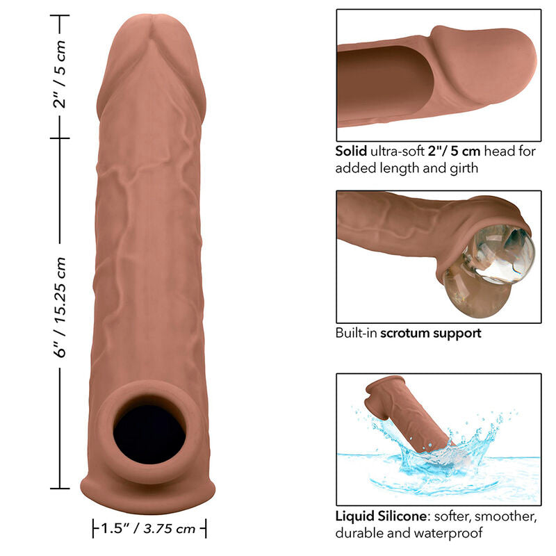 Performance Maxx 8" Life-Like Brown Extension
