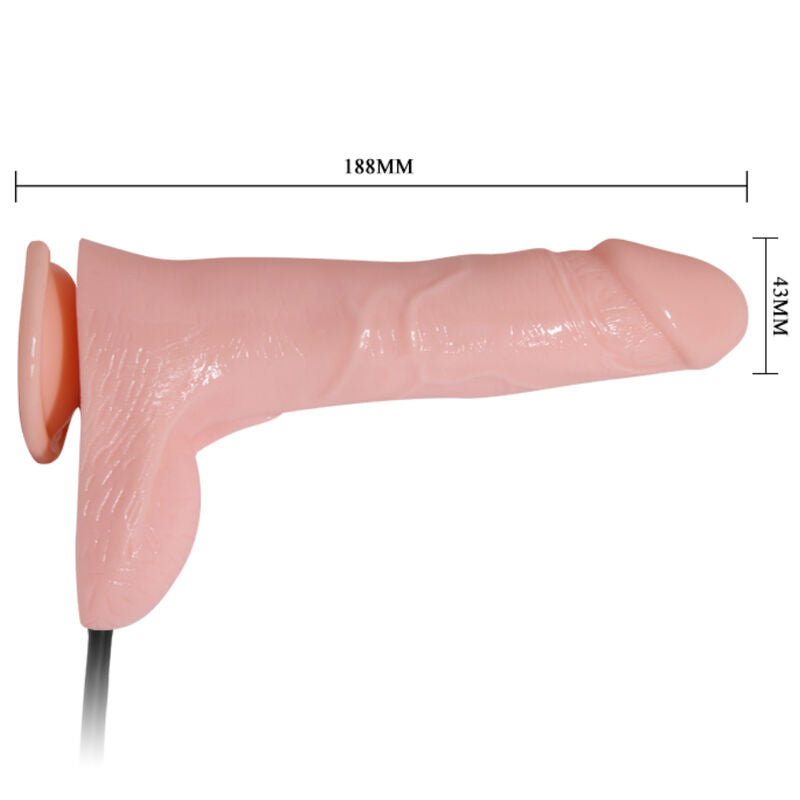 Inflatable Realistic Dildo with Suction Cup