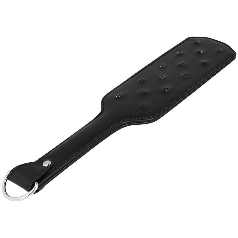 Leather Tack Spanking Paddle for BDSM Play