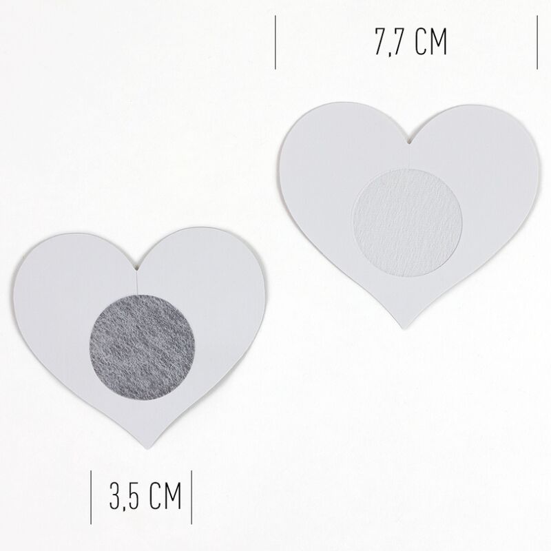 Pezoneras en Forma de Corazón - Wow Boobs