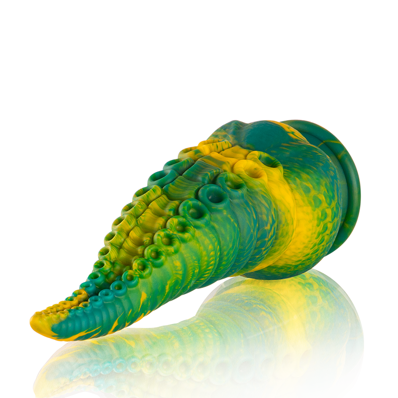 Dildo de Tentáculo Grande Verde Cetus