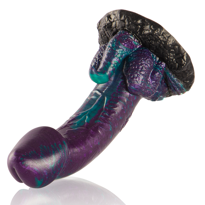 Basilisk Small Scaly Double Dildo