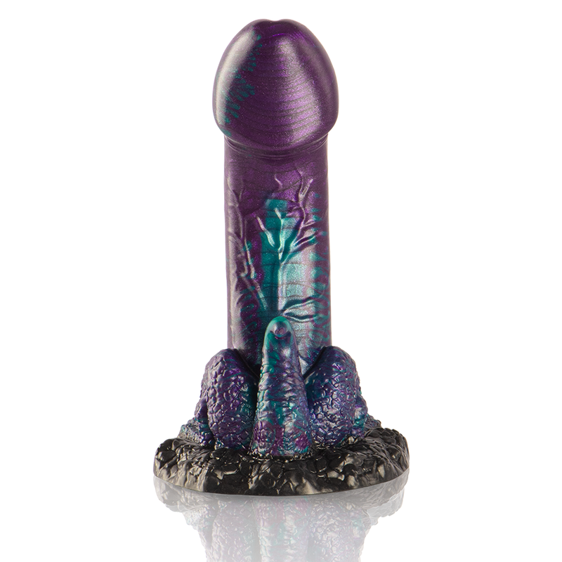 Basilisk Small Scaly Double Dildo