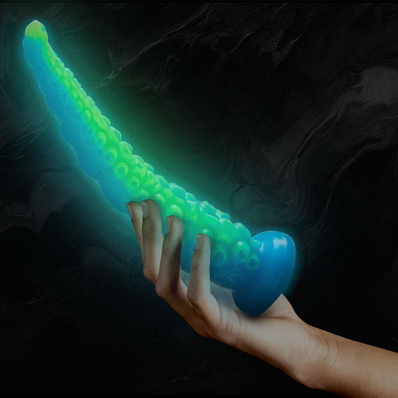 Dildo de Tentáculo Fluorescente Scylla Grande