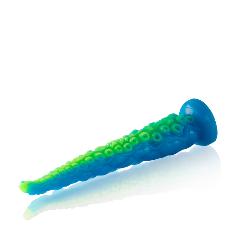 Dildo de Tentáculo Fluorescente Scylla Pequeño
