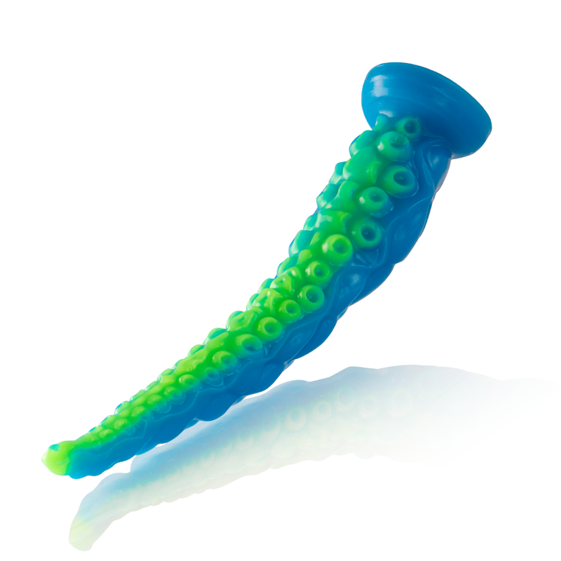 Dildo de Tentáculo Fluorescente Scylla Pequeño