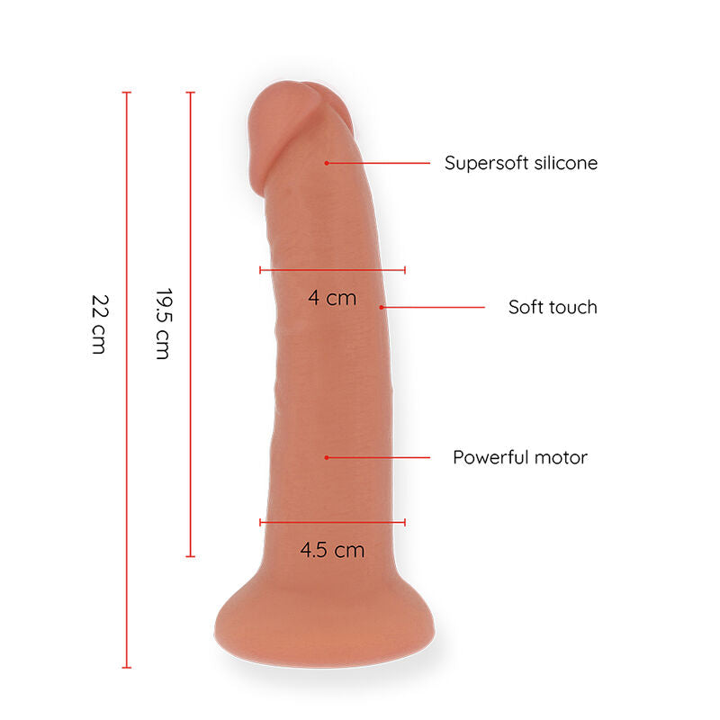 Bogotá 9-Speed Vibrator Dildo 22cm