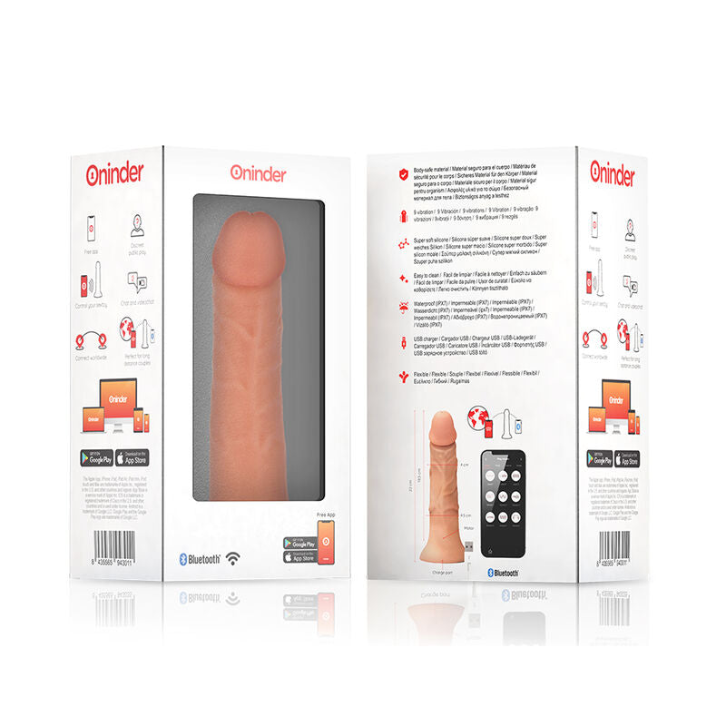 Bogotá 9-Speed Vibrator Dildo 22cm