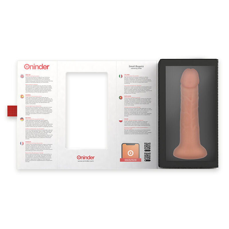 Vibrador Dildo Natural Bogotá com 9 Velocidades