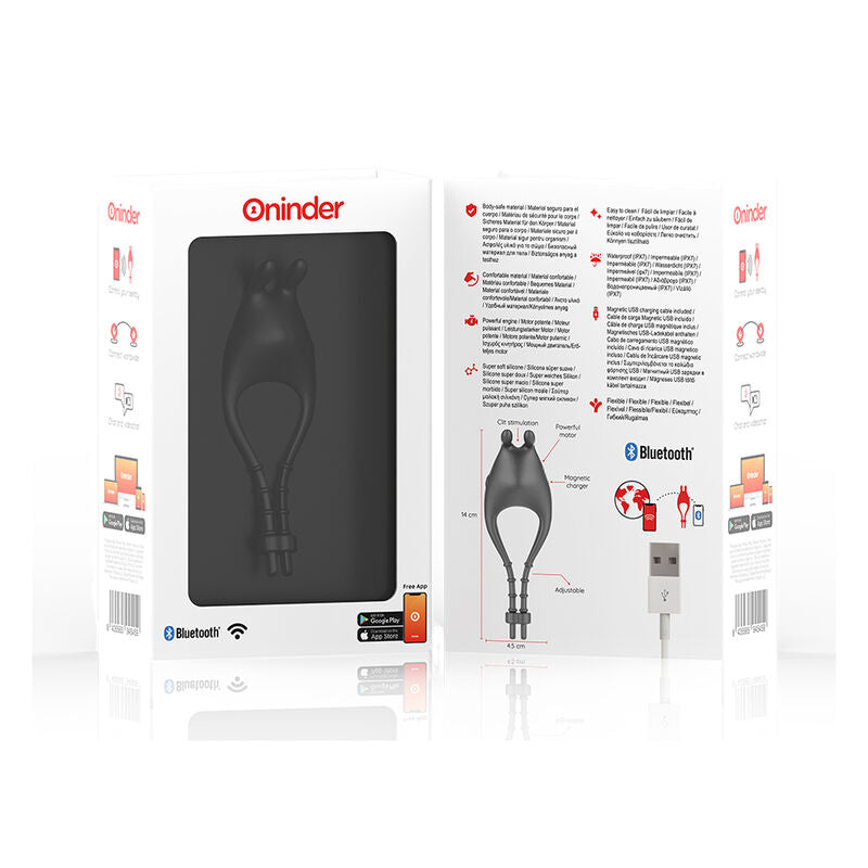 Pampa Vibrating Cock Ring with Clit Stimulator