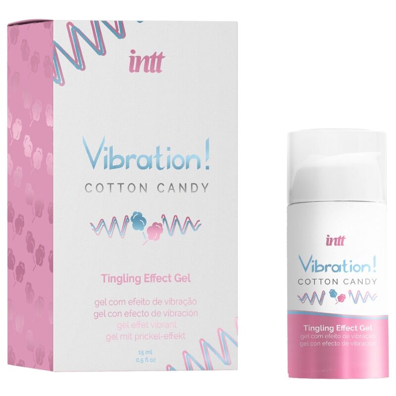 Gel Vibrador Líquido Algodão Doce 15ml
