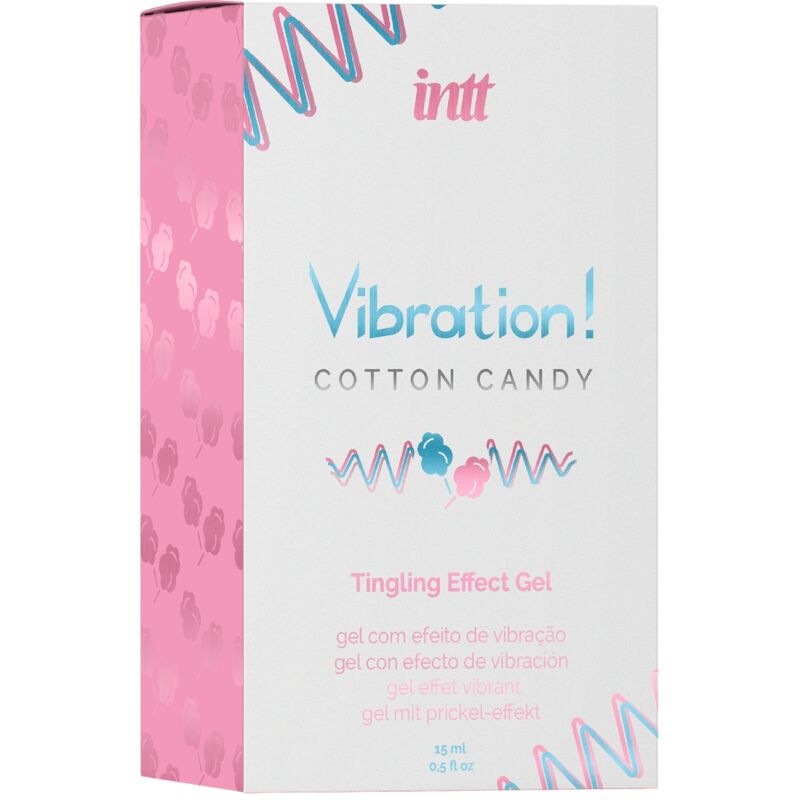 Gel Vibrador Líquido Algodão Doce 15ml