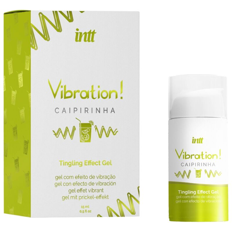 Gel Vibrador Líquido Caipirinha 15ml
