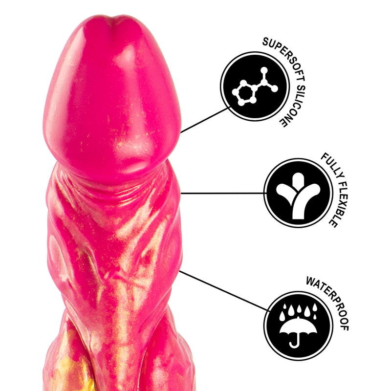 Dildo Mitológico de Fogo Cerberus