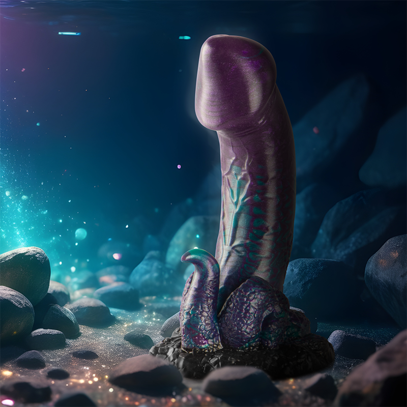 Basilisk Small Scaly Double Dildo