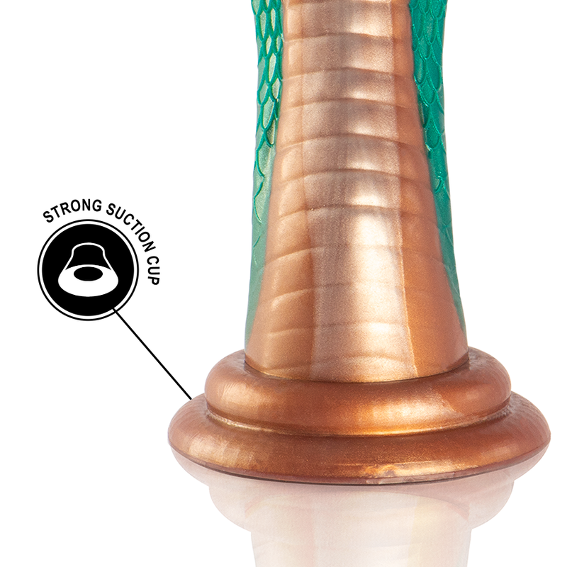 Python Cobra Green Dildo