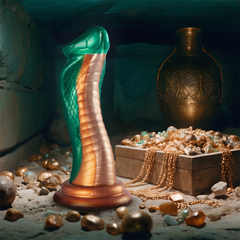 Python Cobra Green Dildo