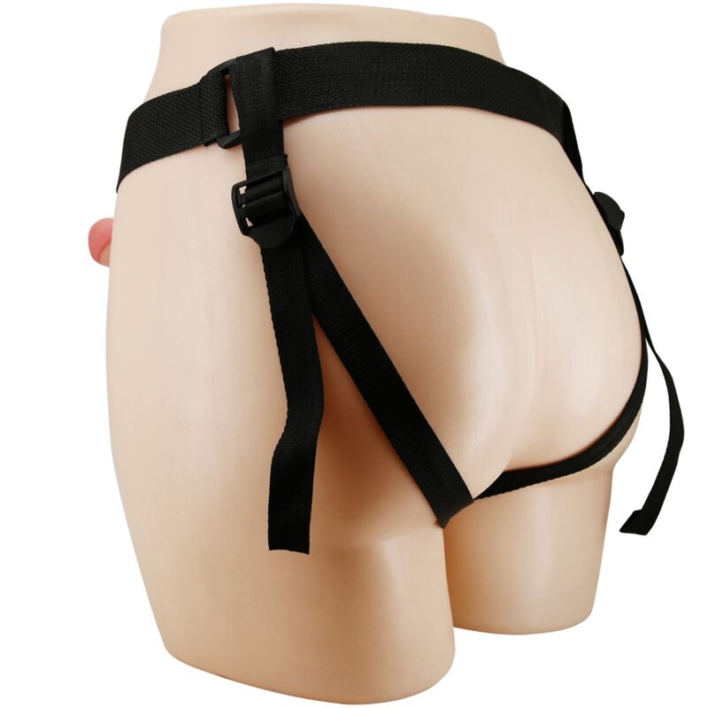 Cuecas com Arnês e Dildo de 19cm