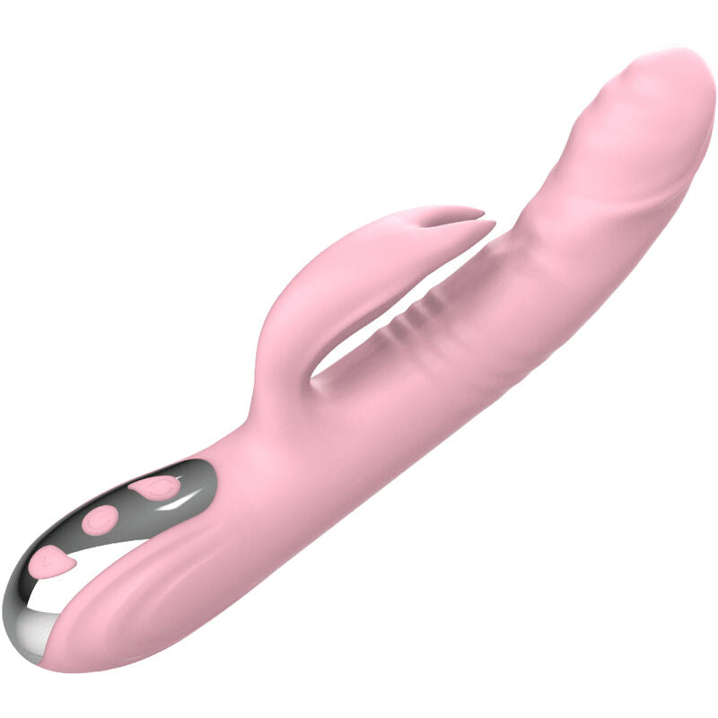 Pink Warming Rabbit Finger Vibrator