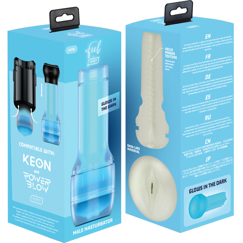 Feel Glow In The Dark Pleasure Stroker