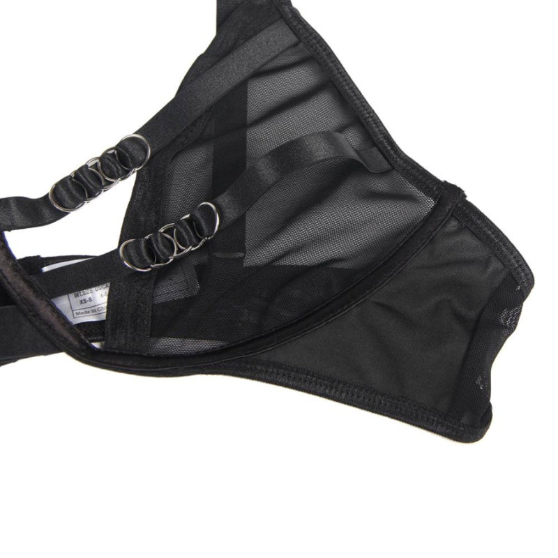 Transparent Two-Piece Lingerie Set
