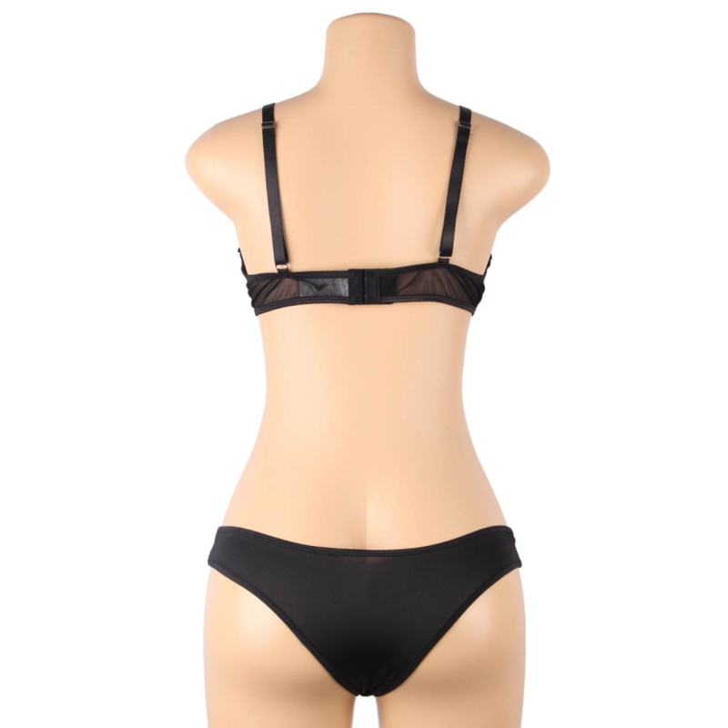 Transparent Two-Piece Lingerie Set