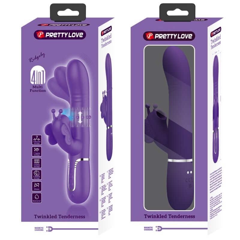 Multifunction 4-in-1 Rabbit Vibrator