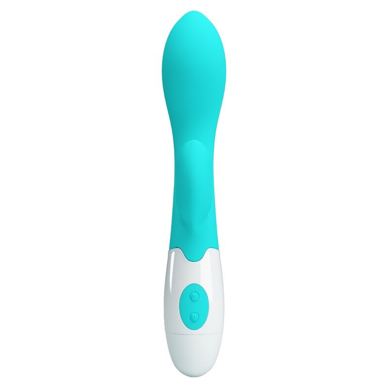 Brighty G-Spot Vibrator - Aqua Green