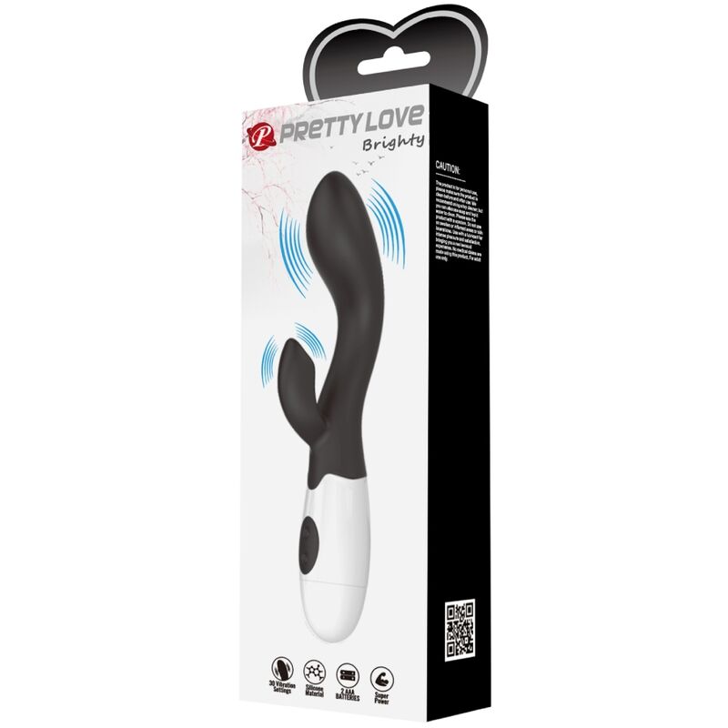 Vibrador para Punto G Brighty - Negro