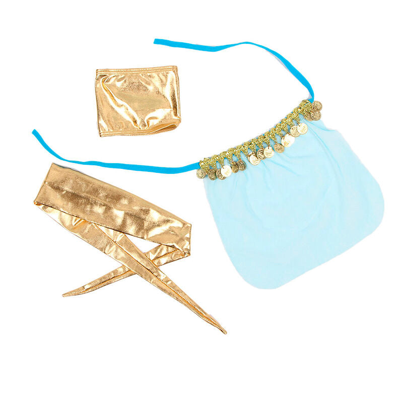 Elegant India Style Blue Lingerie Set L/XL
