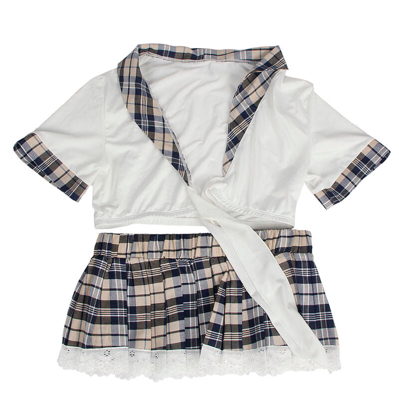 Sexy Schoolgirl Outfit - Top & Skirt S/M