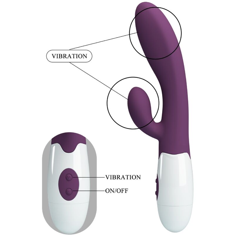 Vibrador de Conejo y Punto G Alvis