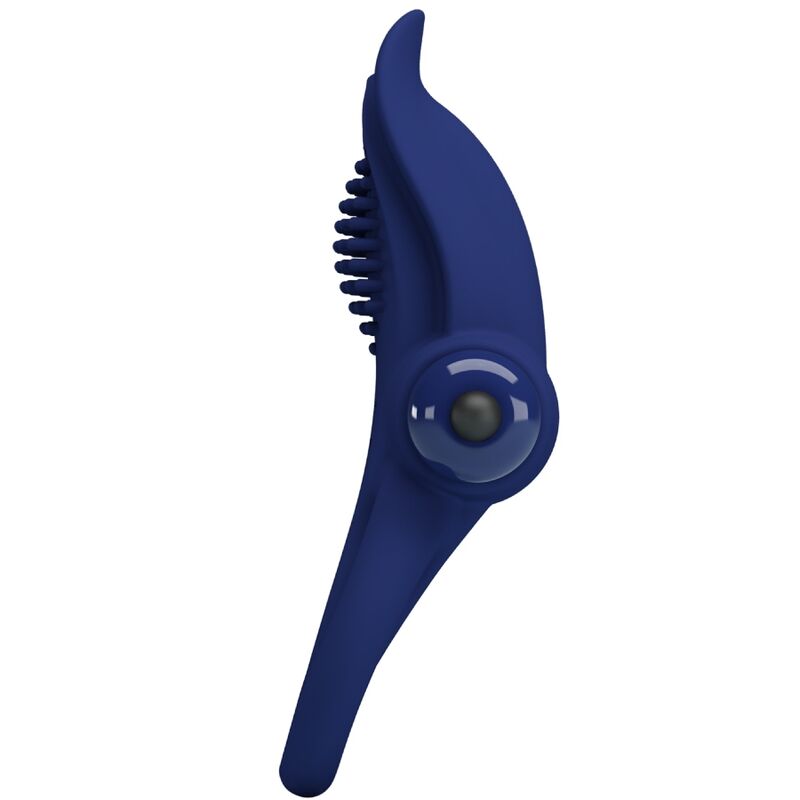 Bronson Vibrating Double Ring - Blue
