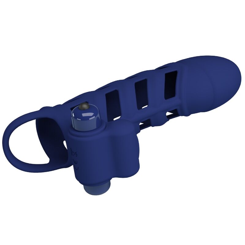 Altaf Silicone Vibrating Ring - Blue