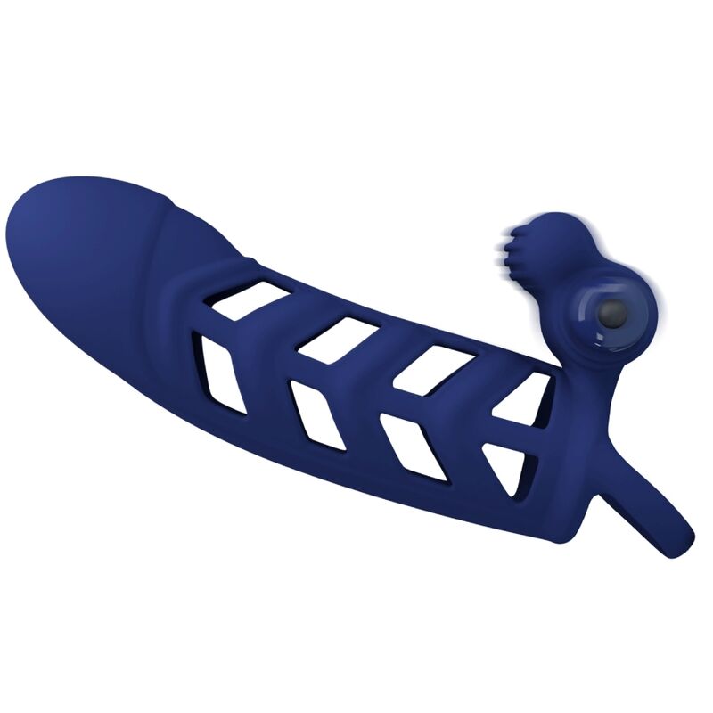 Altaf Silicone Vibrating Ring - Blue