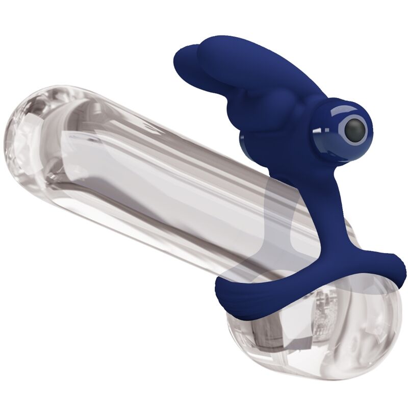 Francisco Blue Vibrating Rabbit Ring