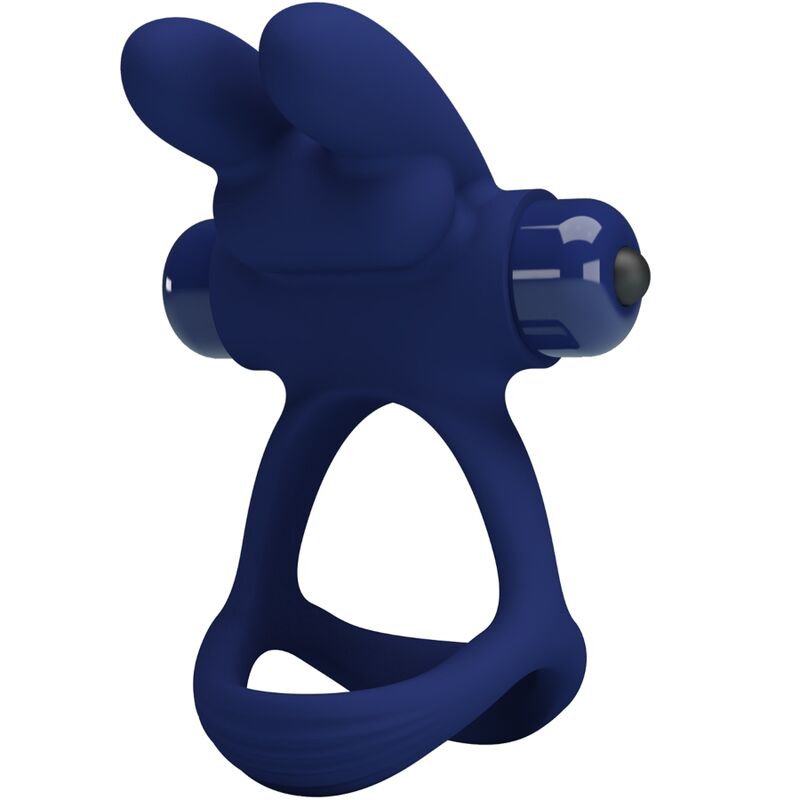 Francisco Blue Vibrating Rabbit Ring
