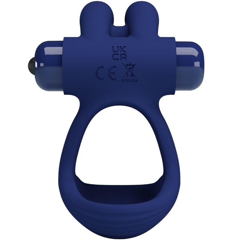 Francisco Blue Vibrating Rabbit Ring