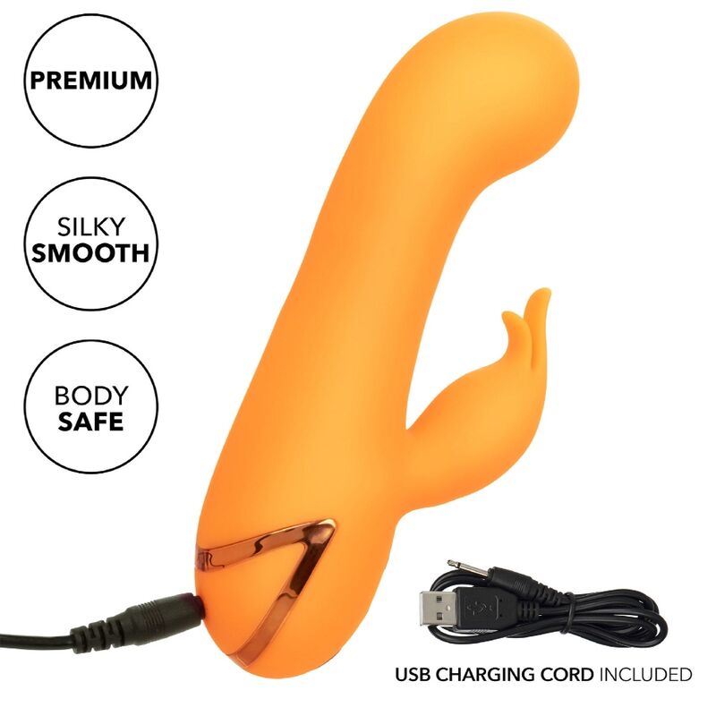 Montecito Muse Rabbit Vibrator - Orange