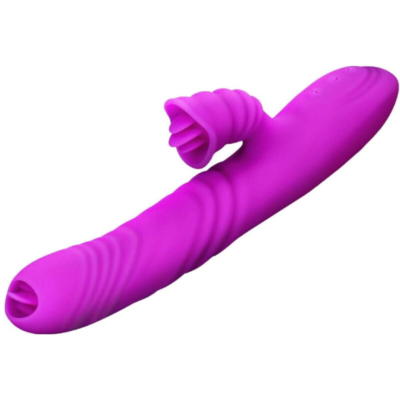 Vibrador de Doble Lengua Multifunción Angelia