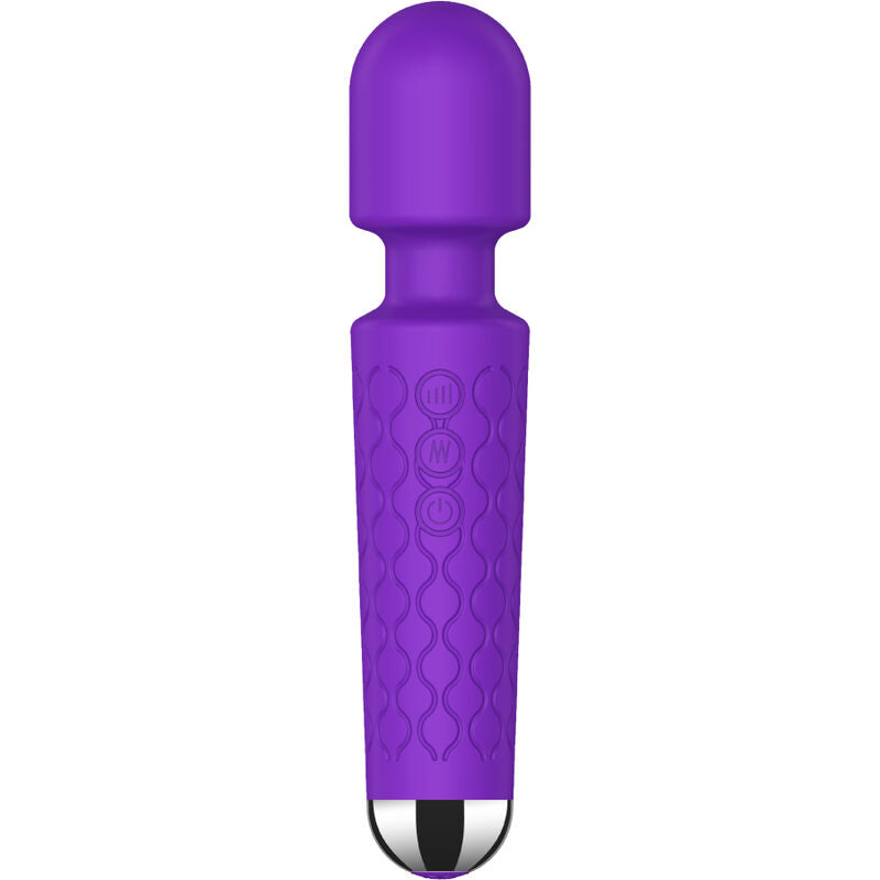 Violet Dual-Action Vibrating Massager