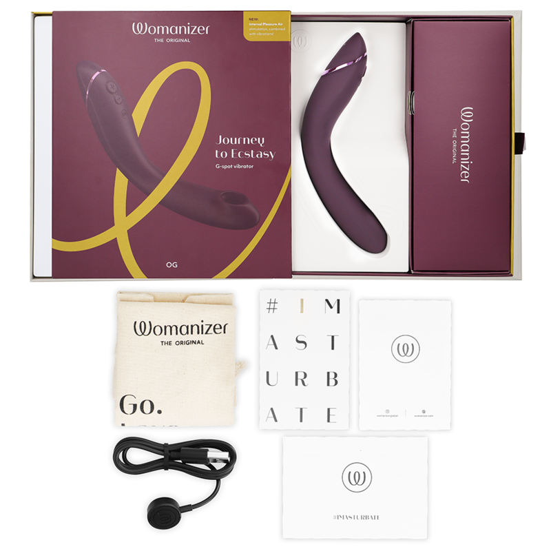 Og G-Spot Aubergine Vibrator