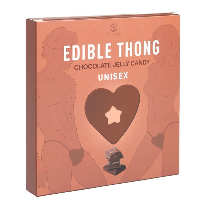 Tanga Comestível de Lingerie em Chocolate