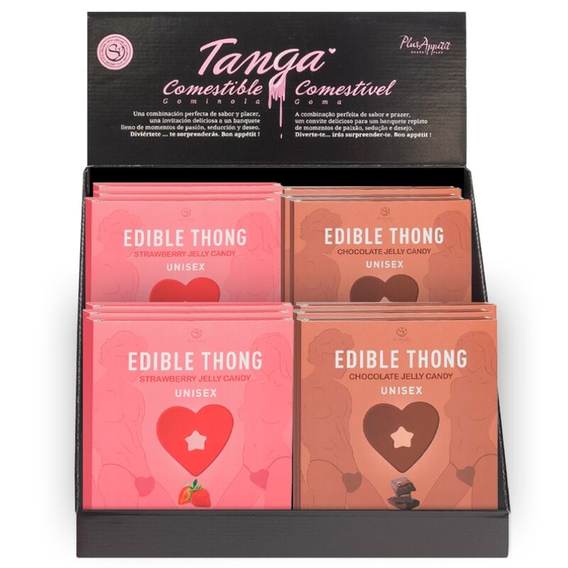Tanga Comestível de Lingerie em Chocolate