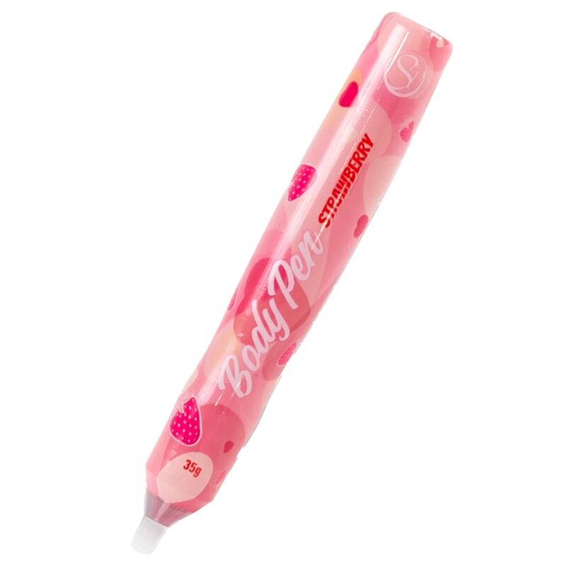 Strawberry Flavored Edible Body Pen