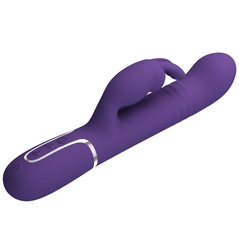 Vibrador Rabbit Coale 4 en 1 - Púrpura