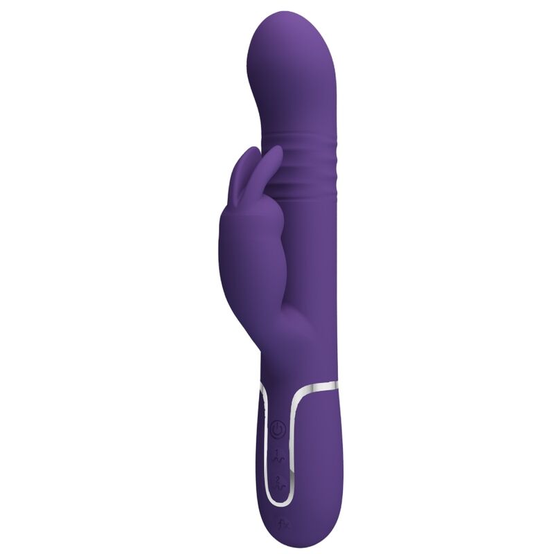 Vibrador Rabbit Coale 4 en 1 - Púrpura