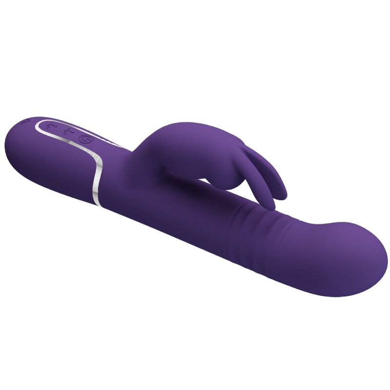 Vibrador Rabbit Coale 4 en 1 - Púrpura