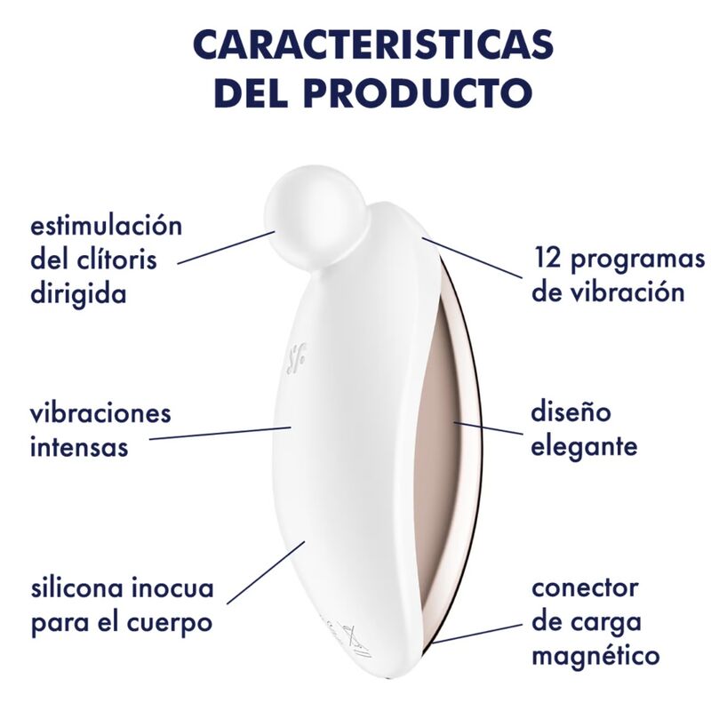 Vibrador Externo Spot On 2 - Blanco